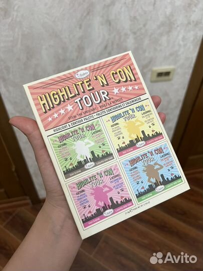 Палитра теней the Balm