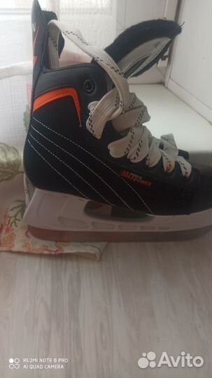 Коньки хоккейные детские 34 размер