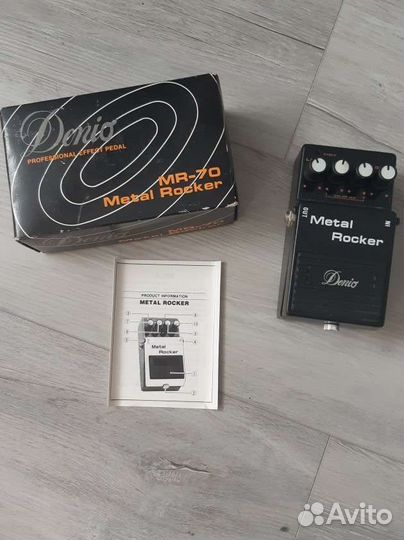 Гитарная педаль Distortion / дисторшн Metal Rocker