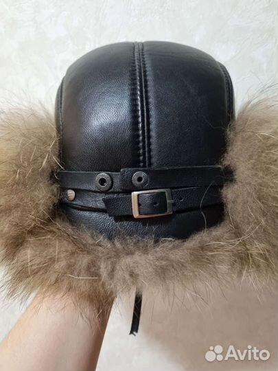 Мужская шапка-ушанка