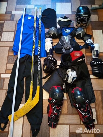 Хоккейные коньки bauer vapor,шлем,хоккейная форма