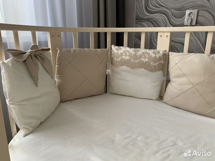 Бортики в кроватку бу