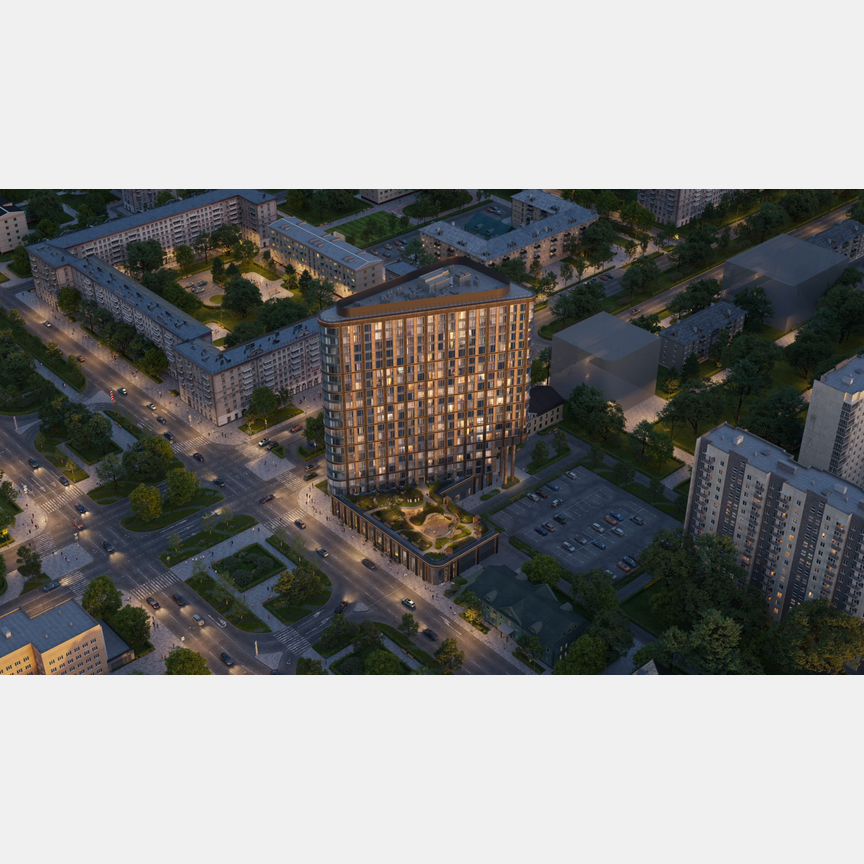 Квартира-студия, 24,8 м², 13/19 эт.