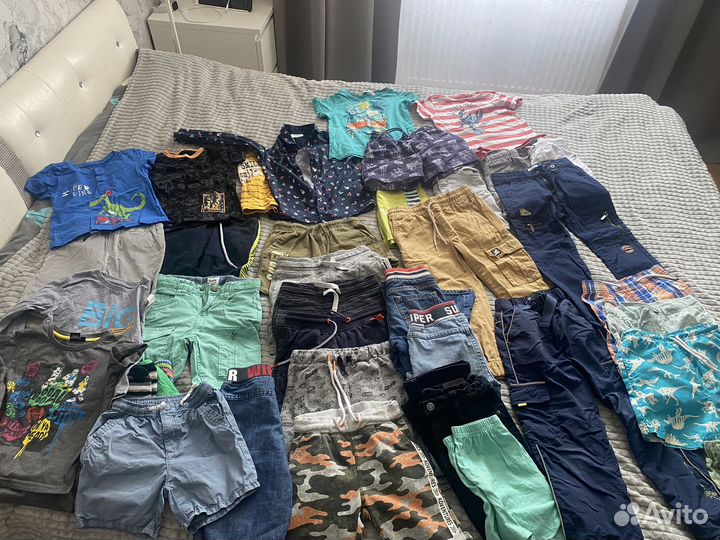 Вещи пакетом на мальчика 104