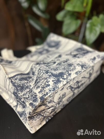 Christian dior шопер холщёвый vip gift новый