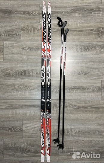 Беговые лыжи с палками STS 160