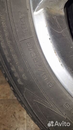 Колеса на mitsubishi outlander r16