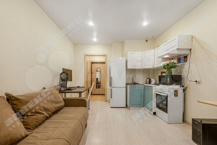 Квартира-студия, 21,6 м², 4/20 эт.