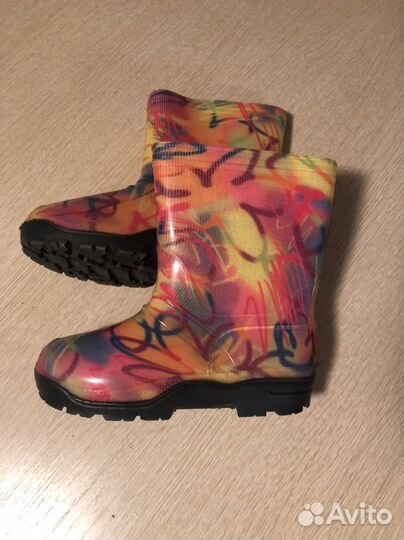 Детские резиновые сапоги