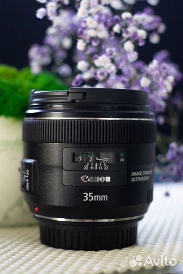 Объектив Canon EF 35mm f/2 IS USM