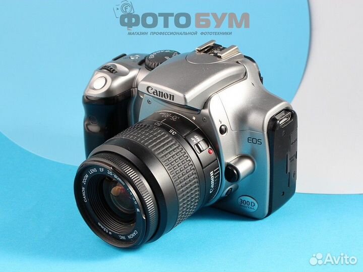 Фотоаппарат Canon 300D EF 35-80mm lll