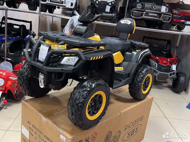 Квадроцикл детский электрический с пультом Новый