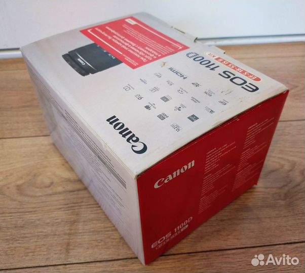 Коробка от кита Canon EOS 1100D/ 18-55
