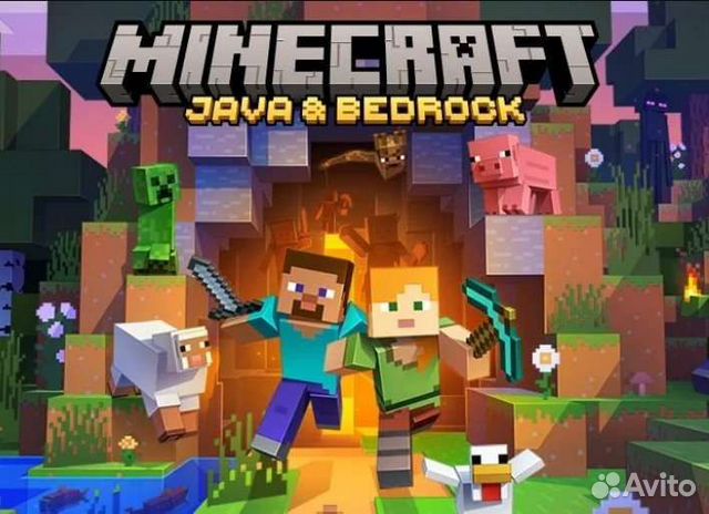 Лицензия Minecraft по�лный доступ для PC