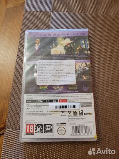 Игра saints row 3 для nintendo switch код