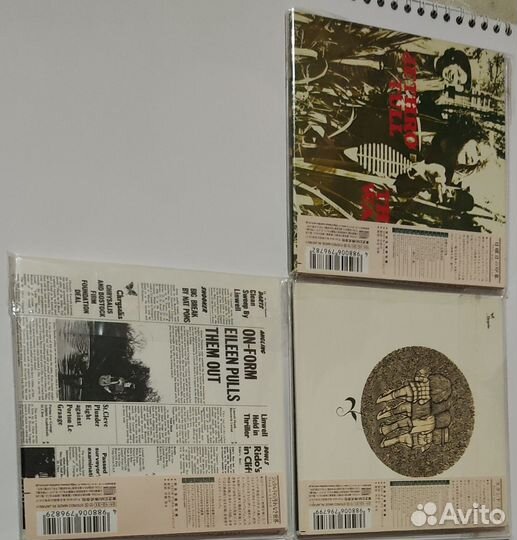 Jethro Tull - 3 Japan Mini-LP CD 2001