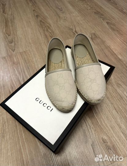 Эспадрильи gucci
