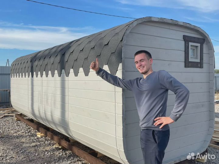 Баня Бочка в наличии под ключ