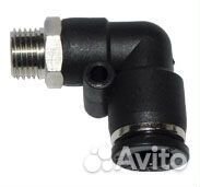 Фитинг угольник д. 8*М10*1,0 наружн