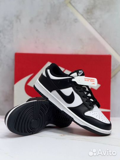 Кроссовки Nike dunk чёрные 5