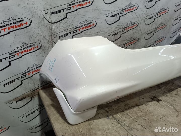 Бампер honda FIT jazz GD1 GD2 GD3 GD4 71501SAA900ZA 2 модель задний белый, NH624P XA5572
