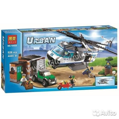 Lego City (аналог) - Bela 10423, 528 деталей