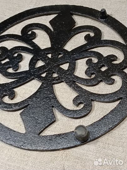 Подставка под горячее чугун Винтаж