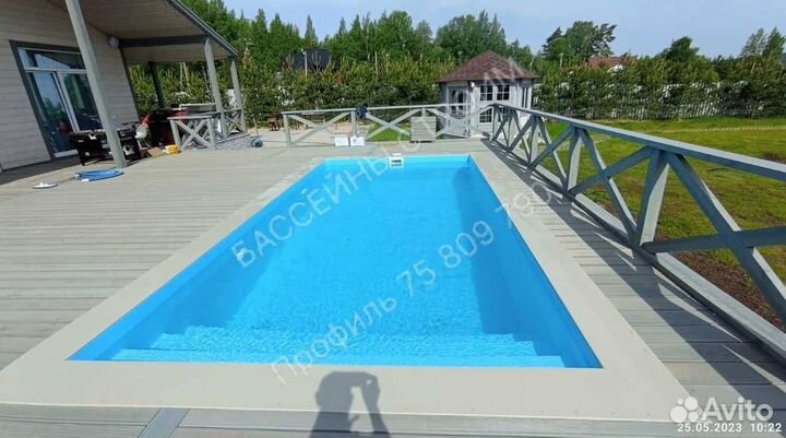 Бассейн 6х3х1,5 от производителя