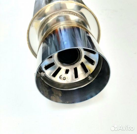 Глушитель банка бочка прямоток универсальный