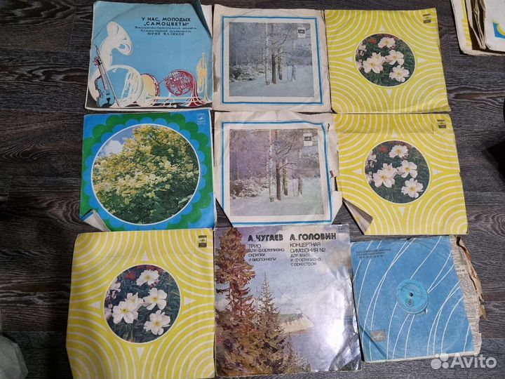 Виниловые пластинки СССР