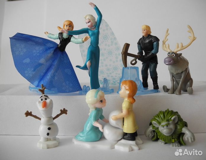 Игрушки киндер (обмен) Холодное сердце 2 2016