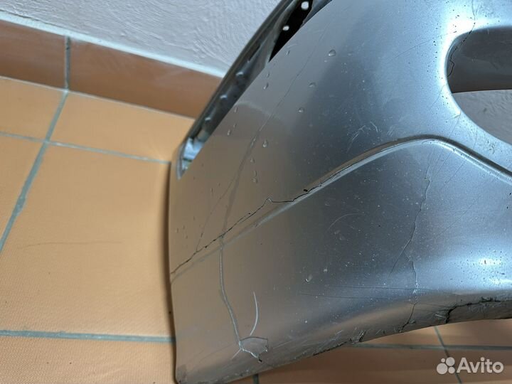 Передний бампер на Mercedes W210 рестайлинг