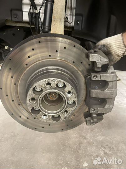 Тормозные диски передние mercedes 164 350mm