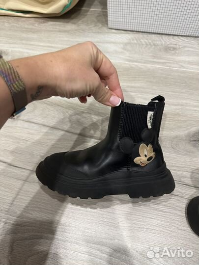 Ботинки zara для девочки 29