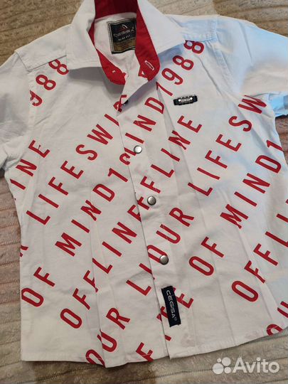 Рубашка для мальчика 98