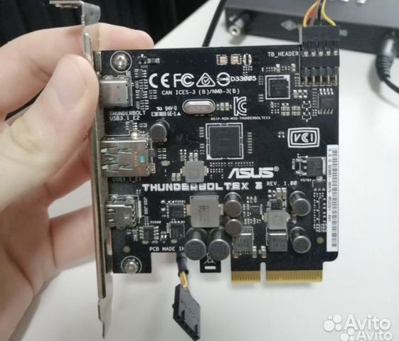 Контроллер asus Thunderbolt EX 3 купить в Москве | Электроника | Авито