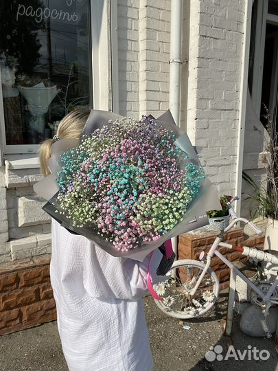 Букет из гипсофилы