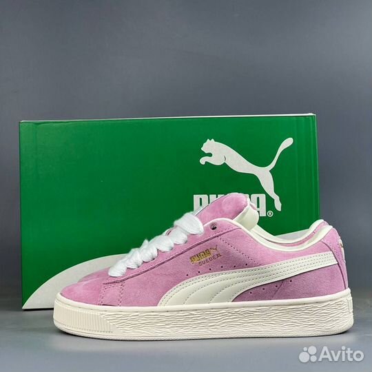 Кроссовки Puma Suede XL розовые