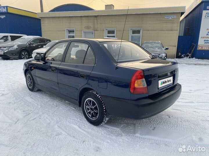 Hyundai Accent 1.5 МТ, 2008, 219 000 км