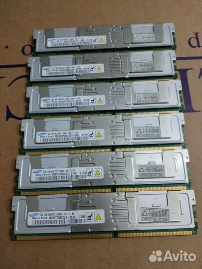 Память Samsung M395T2953CZ4 6x1Gb DDR2