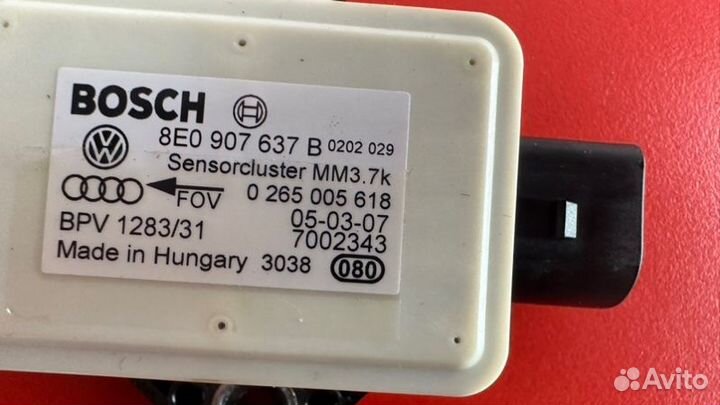 Датчик ускорения Audi A6 C6 AUK 3.2 2008