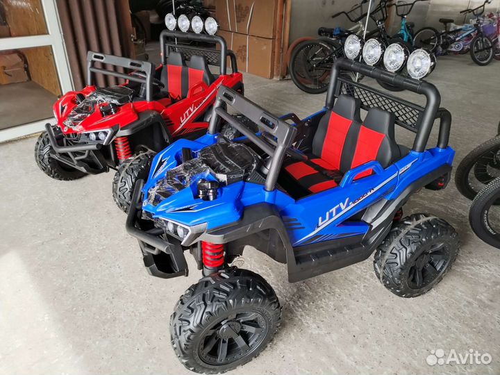 Электромобиль багги двухместный