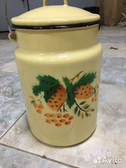 Бидон эмалированный СССР