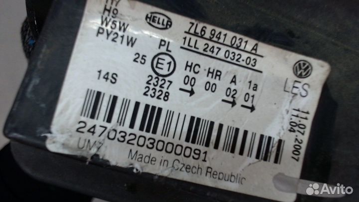 Фара (передняя) Volkswagen Touareg, 2008