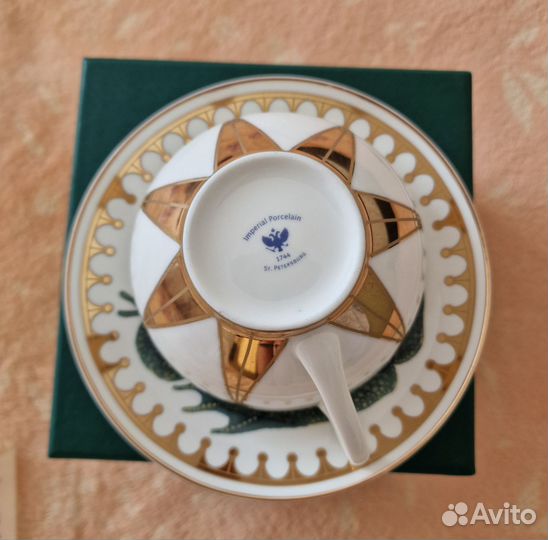 Чашка с блюдцем