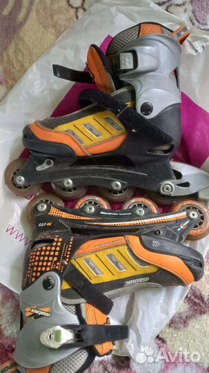 Роликовые коньки раздвижные 35-38