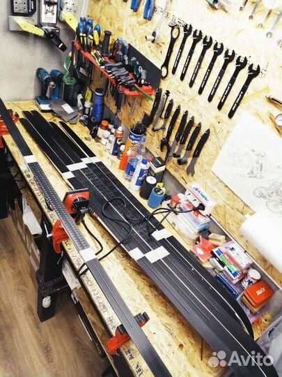 Ремонт горных, беговых лыж и сноубордов