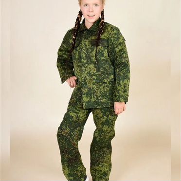 Камуфляжный костюм детский 158