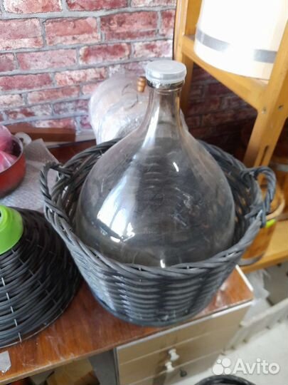 Бутыль на 23л в оплётке