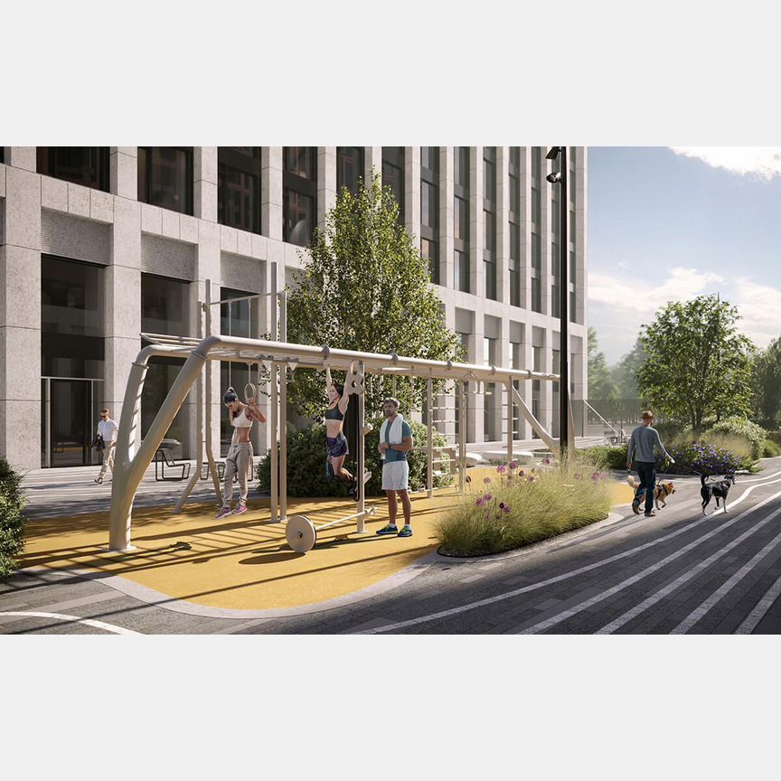 1-к. квартира, 43,3 м², 25/55 эт.